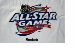 Reebok NHL Hockey Mens Montreal Canadiens All Star Game T-Shirt | White