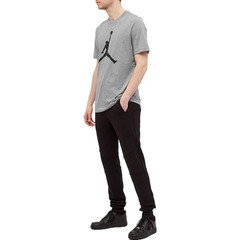 Nike Air Jordan Jumpman Logo Mens T-Shirt Grey Multi Size Casual Sportswear Top