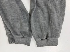 Vintage 90s Ribbed Henley Men XL Oversized Drop Shoulder Minimalist Grunge Heavy