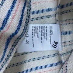 Tommy Bahama Mens Small Horizon Beach Stripe Abaco Shirt Coconut NEW Henley