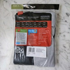 Hanes 2 Pack MEDIUM 38-40″ Pocket Tshirts Soft Breathable Cool Wicking Fabric