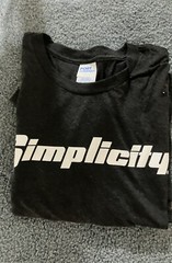 Simplicity Mower- Black TShirt Size: XXLarge-New-Free Shipping