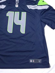 Nike Seattle Seahawks DK Metcalf #14 Jersey Mens XXL 2XL Navy Blue Football