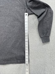 Vintage Shaka Wear Super Max Heavy Long Sleeve Gray Shirt in Mens Size Large