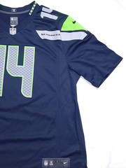 Nike Seattle Seahawks DK Metcalf #14 Jersey Mens XXL 2XL Navy Blue Football