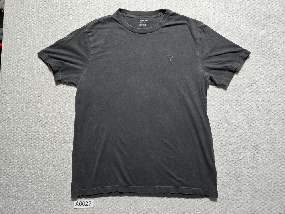 American Eagle Standard Fit T-Shirt ~ Men’s Large ~ Dark Gray