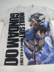 mobile suit gundam 00 shirt small strecht rare