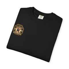 Muay Thai Warrior Art of Eight Limbs Fight Graphic Logo T-Shirt