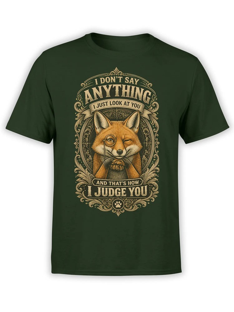Judgy Fox T-Shirt | Unisex