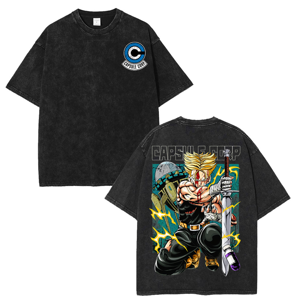DBZ Future Trunks Anime Graphic Tee Fans And Lovers Streetwear Tshirt