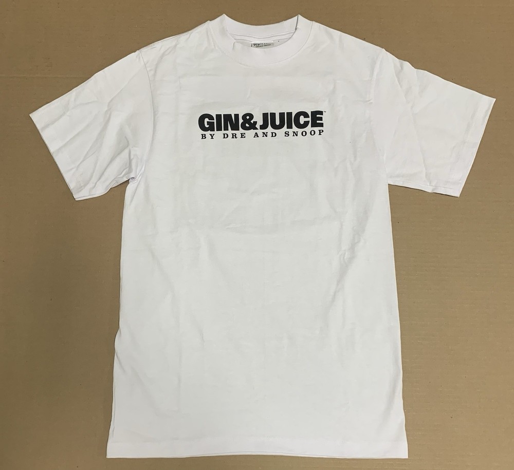 Gin & Juice by Dr Dre and Snoop – Shakawear SuperMax Heavy T-Shirt – Medium-Rare