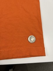 Wu Wear Orange T Shirt Mens Size M Medium Wu-Tang Clan Rap READ STAINS USED