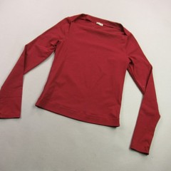 Free People Movement Shirt Womens Small Long Sleeve Square Neck Casual