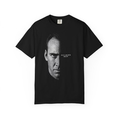 Face/Off Shirt 90s Action Movie Tee Cage Travolta Two-Sided Distressed Gift