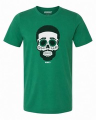 NEW Breaking T Men’s Darius Slay Sugar Skull SS T-Shirt Green Sz L NFLPA Footbal