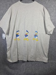 Walt Disney World 3xl Donald Duck Through The Years 90th Tee T Shirt NWT Gray