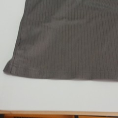 Croft & Barrow Men’s Gray Solid Knit V-Neck Short Sleeve Easy Care T-Shirt L