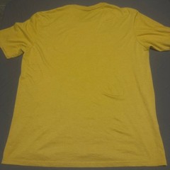 District Mens CCA Logo Graphic T-Shirt XL Yellow Perfect Tri Short Sleeve Tee