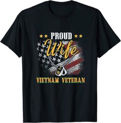 Proud Wife Of A Vietnam Veteran My Husband Is A Hero Classic T-Shirt