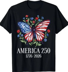 America US Flag Shirt, 250 1776 2026 250th Anniversary 4th of July T-Shirt