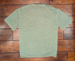Yeezy Season 3 Heavy Knit Oversized Military Green T-Shirt KW3M100-101 – S – NWT