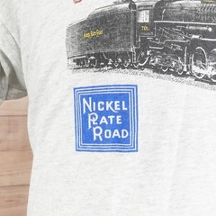 Vintage Nickel Plate Road Shirt 2XL 90s Steam Train Railroad USA Single Stitch