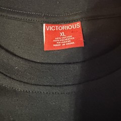 Victorious Men’s Embroidered T Shirt – XL