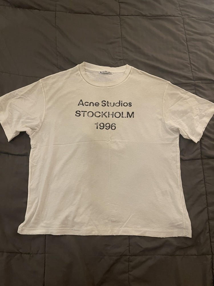 Acne Studios Stockholm 1996 Men’s T-Shirt, Size Medium *AUTHENTIC NOT REPRINT*
