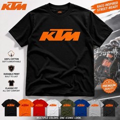 KTM Graphic T-Shirt Men | Premium Cotton Tee | Streetwear Racing Style ATV Biker