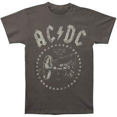 Boys’ AC/DC N.A. We Salute You 2015 Tour Tee T-shirt Youth Small Grey