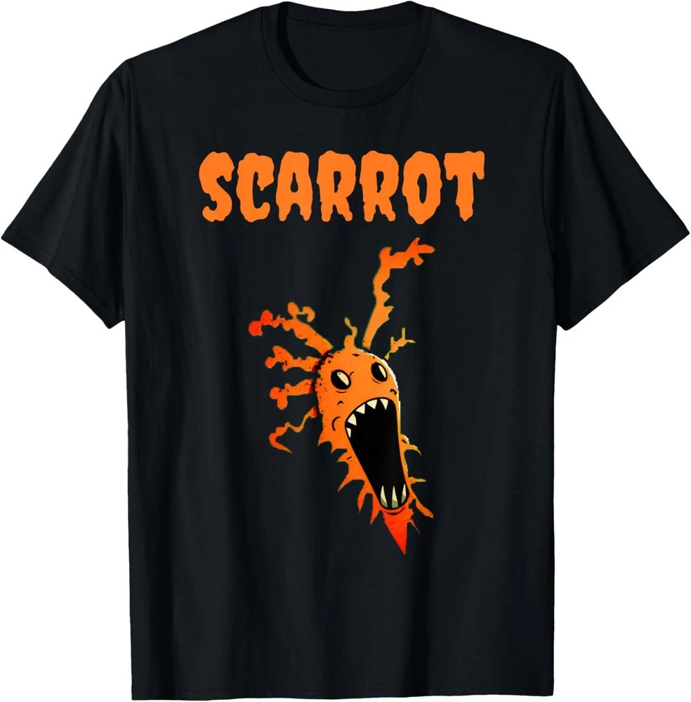Creepy Carrot Scary Scarrot Vegetable Halloween Scarrot T-Shirt