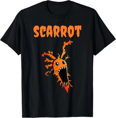 Creepy Carrot Scary Scarrot Vegetable Halloween Scarrot T-Shirt