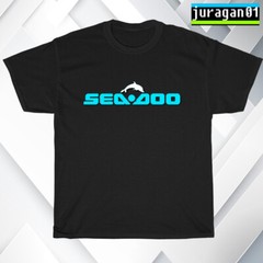 New SEA DOO JET SKI LOGO Black/Navy/Sport Grey/White Men’s T-Shirt S-5XL