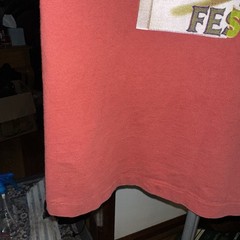 VTG Single Stitch Mens L Tshirt 1997 Ann Arbor Summer Fest Art Retro Michigan