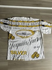 VINTAGE Men’s Sauza Tequila T-shirt – Size Large – Imported From Mexico VTG AOP