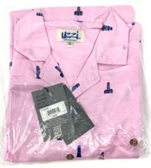 Hawaiian Shirt Men Women Button Down Short Sleeve Casual Collared Prints