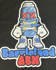 Shaka Wear Men’s Super Max Heavyweight Stylish T-Shirt 2XL Famous Barrioland ABN