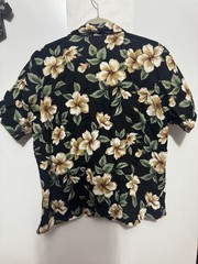 KY’S Black Ivory Tan Green (m/l ?) Hade In Hawaii Shirt