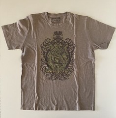 Men’s Quicksilver Supersoft Blended Fabric Tiger Print T Shirt Size Medium M