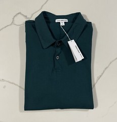 JAMES PERSE Men’s Suede Jersey S/S Polo Retail: $135 (NWT)