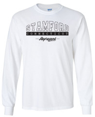 Stamford Connecticut State T-Shirt Long Sleeve Graphic Tees Unisex Apparel Text