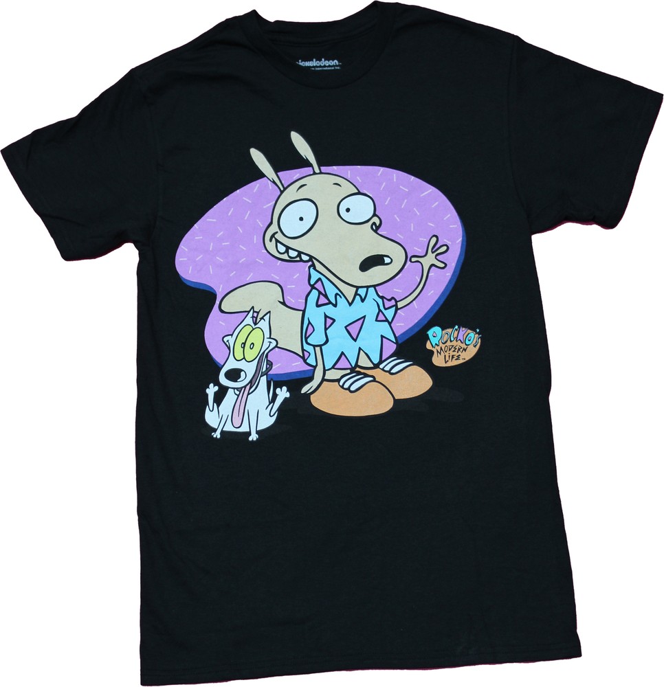 Rockos Modern Life Mesn T-Shirt – Rocko over Palette