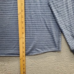 G.H. Bass & Co. Pocket Shirt Mens XXL Multi Striped Long Sleeve Pullover Tee