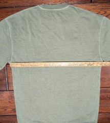 Yeezy Season 3 Heavy Knit Oversized Military Green T-Shirt KW3M100-101 – S – NWT
