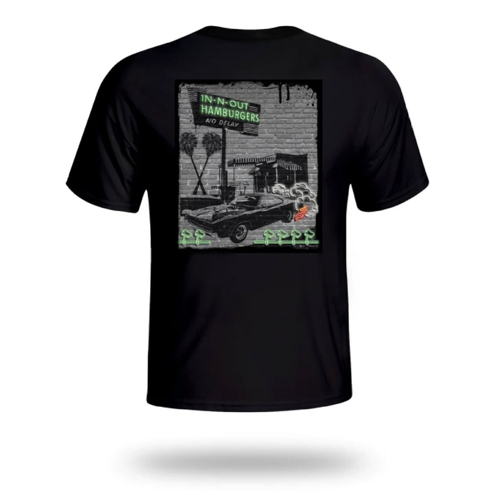 Las Vegas IN-N-OUT Burger T-Shirt Black or White 2023 QUALITY-N-SPEED Mult Sizes