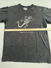 Primitive Island Shirt Mens Large Black Puerto Plata Lizard Graphic Tee Souvenir