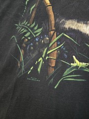 Vintage Liquid Blue Panda Shirt Men’s 2XL Double Side AOP Panda Bear 1999 1990s