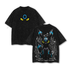 Umbreon Dark Type Eeveelution Anime T-Shirt Manga Streetwear Tee