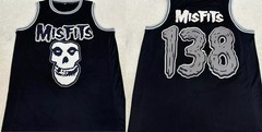 MISFITS 138 BLACK BASKETBALL JERSEY Full Size S-5XL BT1897