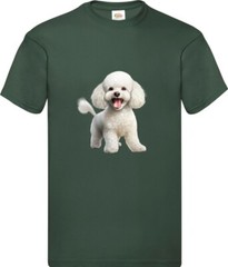 Bichon Friese Dog White Pet Family Novelty T Shirt Various Colours And Sizes
